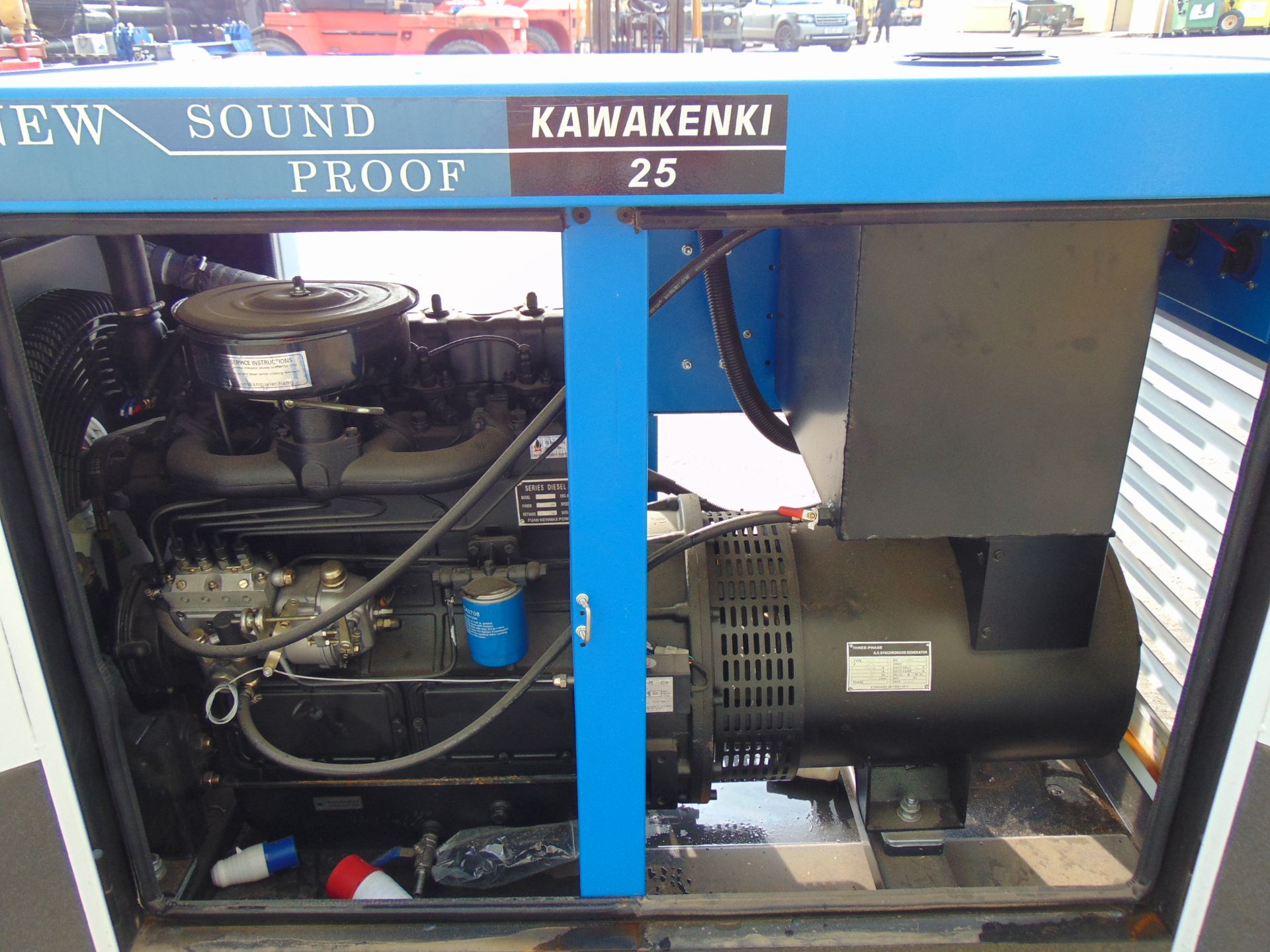 UNISSUED 25 KVA 3 Phase Silent Diesel Generator Set - Image 12 of 15