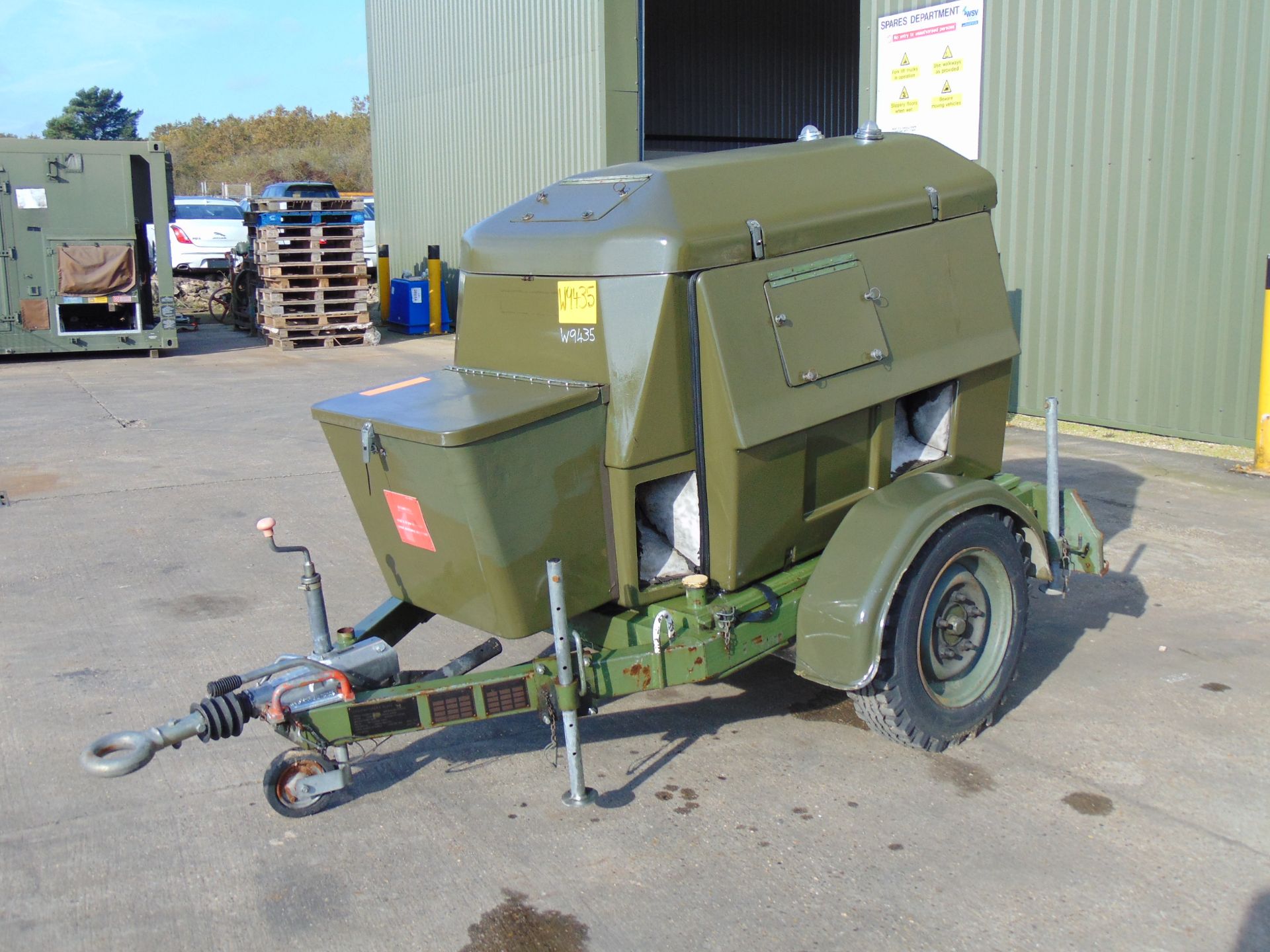 Ex Uk Royal Air Force Trailer Mounted 25 KVA Generator - Image 2 of 17