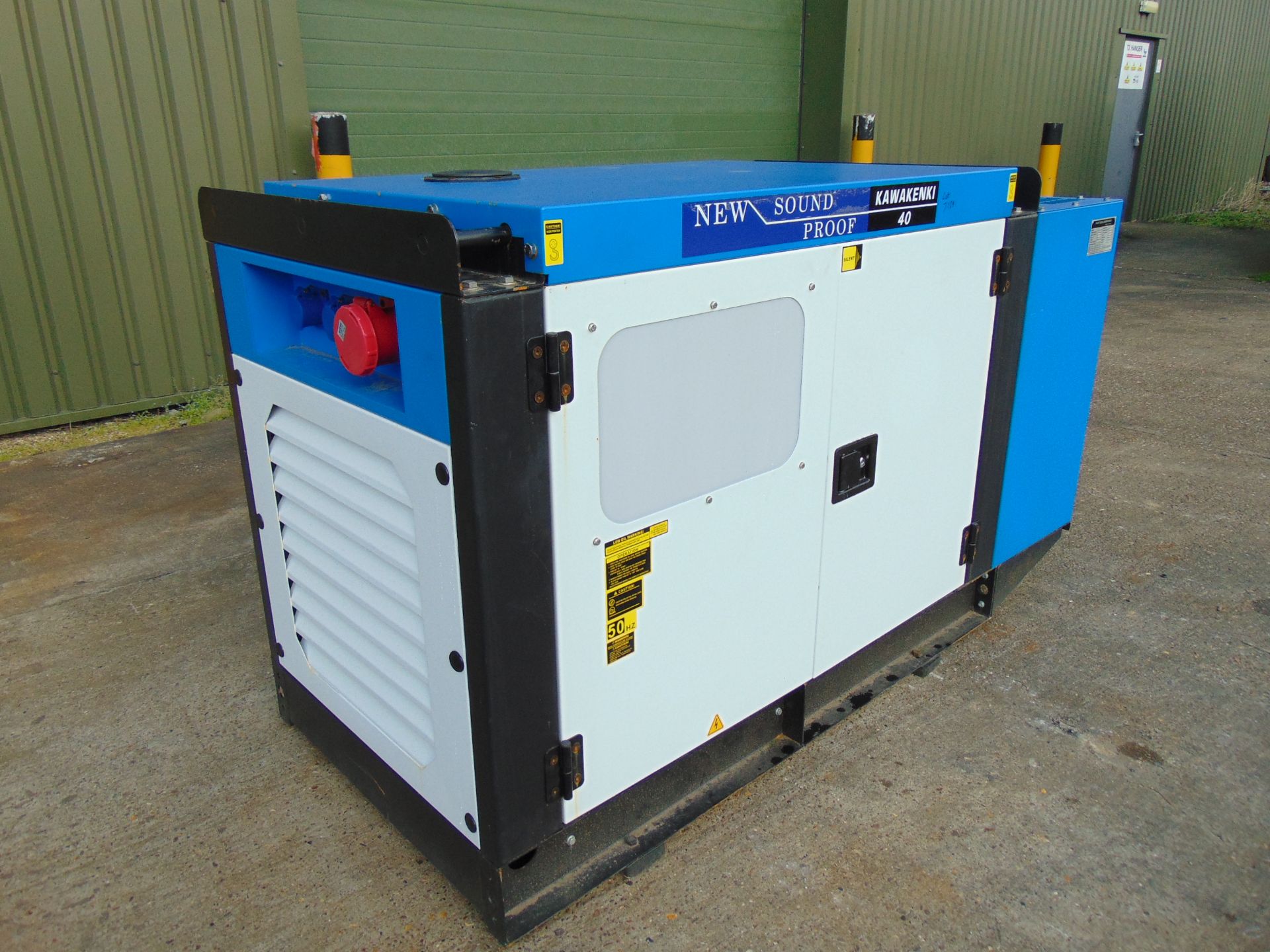 UNISSUED 40 KVA 3 Phase Silent Diesel Generator Set - Bild 2 aus 16