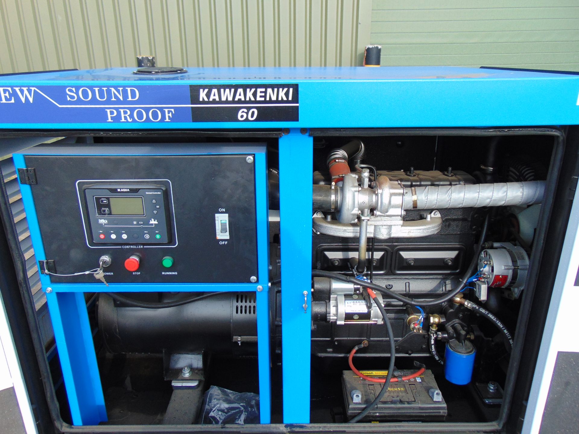 UNISSUED 60 KVA 3 Phase Silent Diesel Generator Set - Image 6 of 15