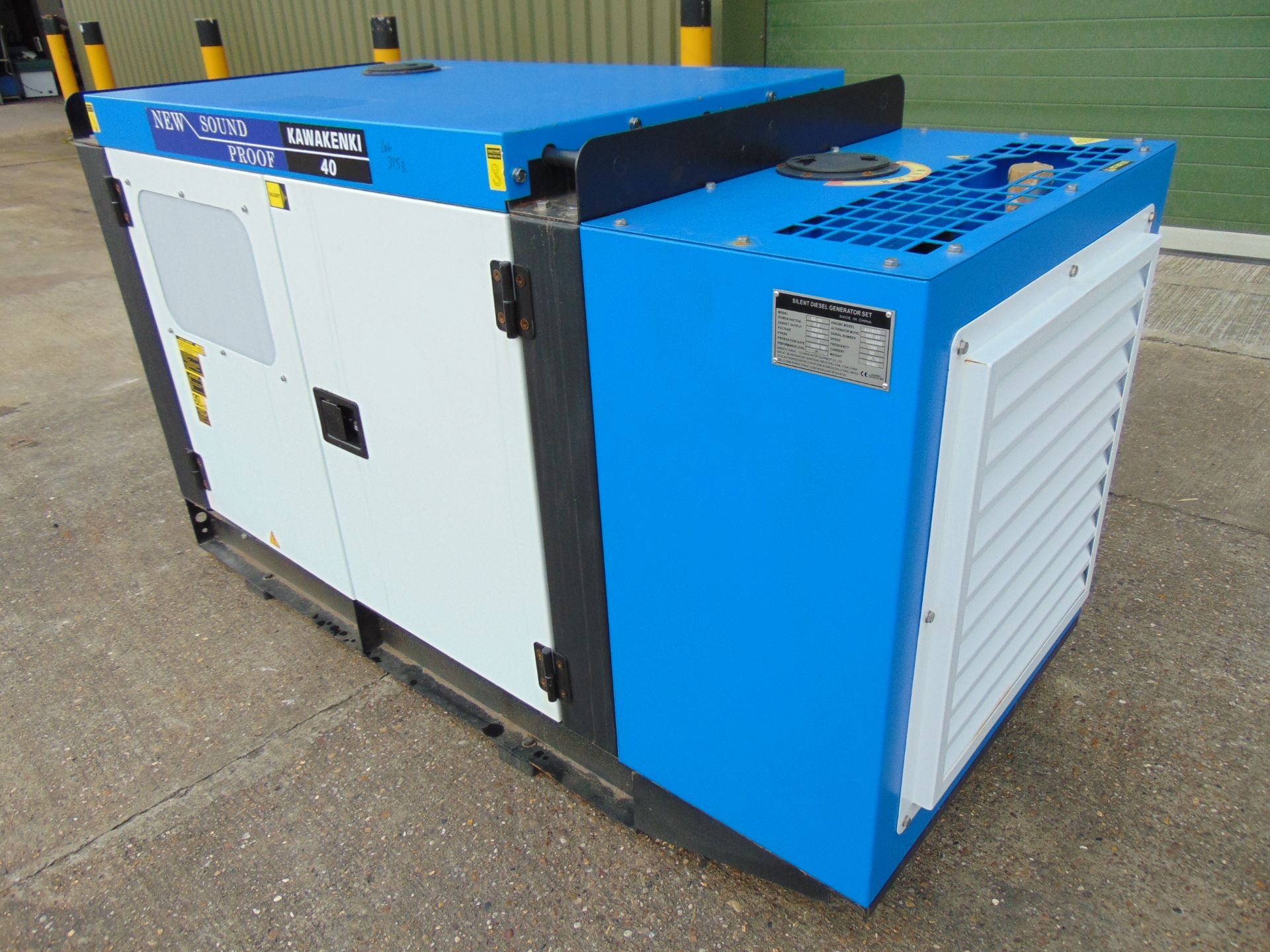 UNISSUED 40 KVA 3 Phase Silent Diesel Generator Set - Image 3 of 14