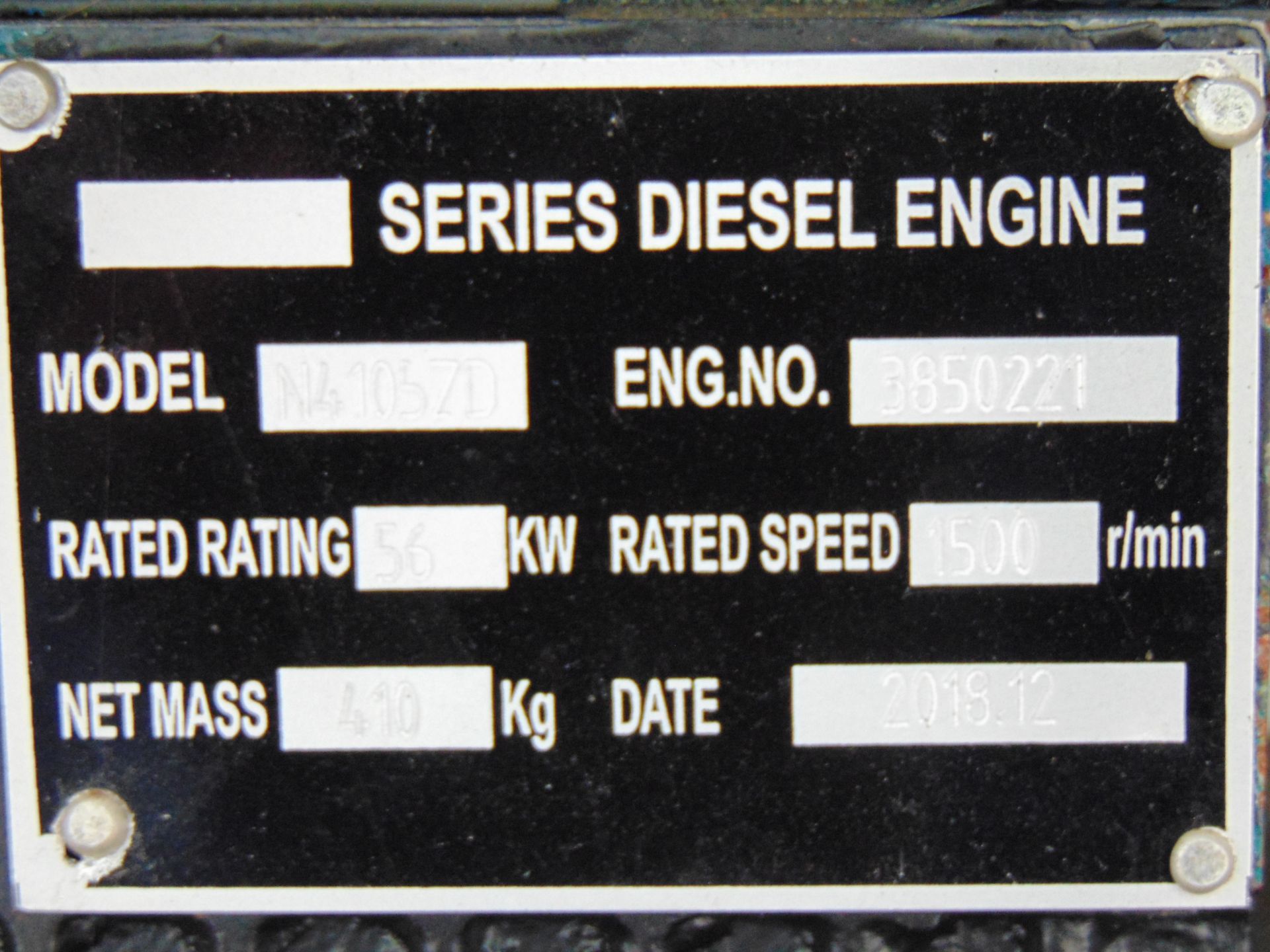 UNISSUED 60 KVA 3 Phase Silent Diesel Generator Set - Image 11 of 12