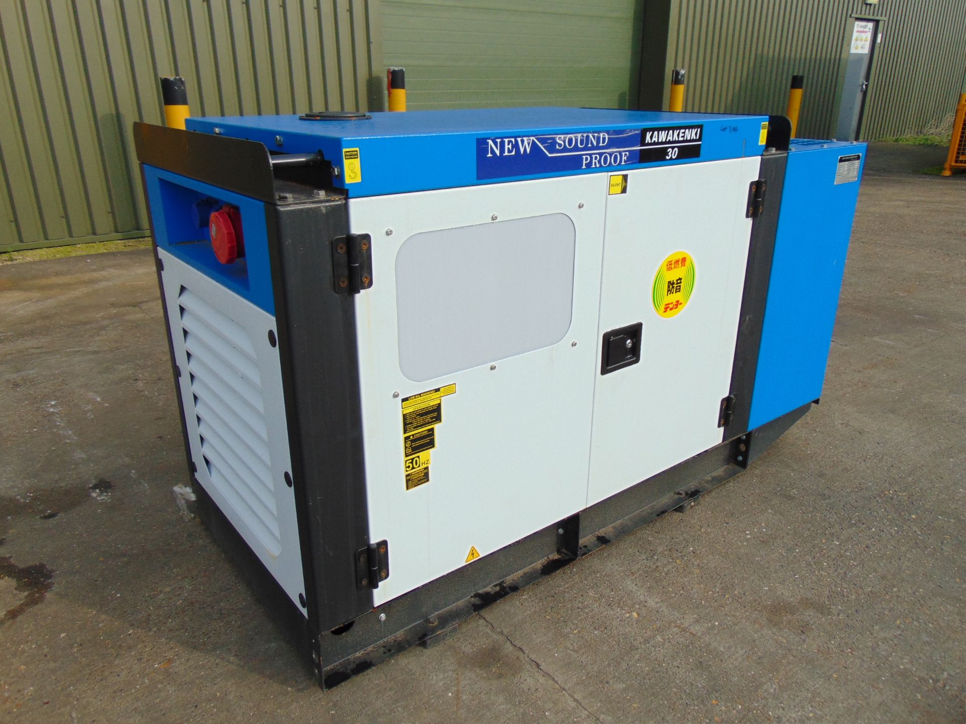 UNISSUED 30 KVA 3 Phase Silent Diesel Generator Set - Image 2 of 16