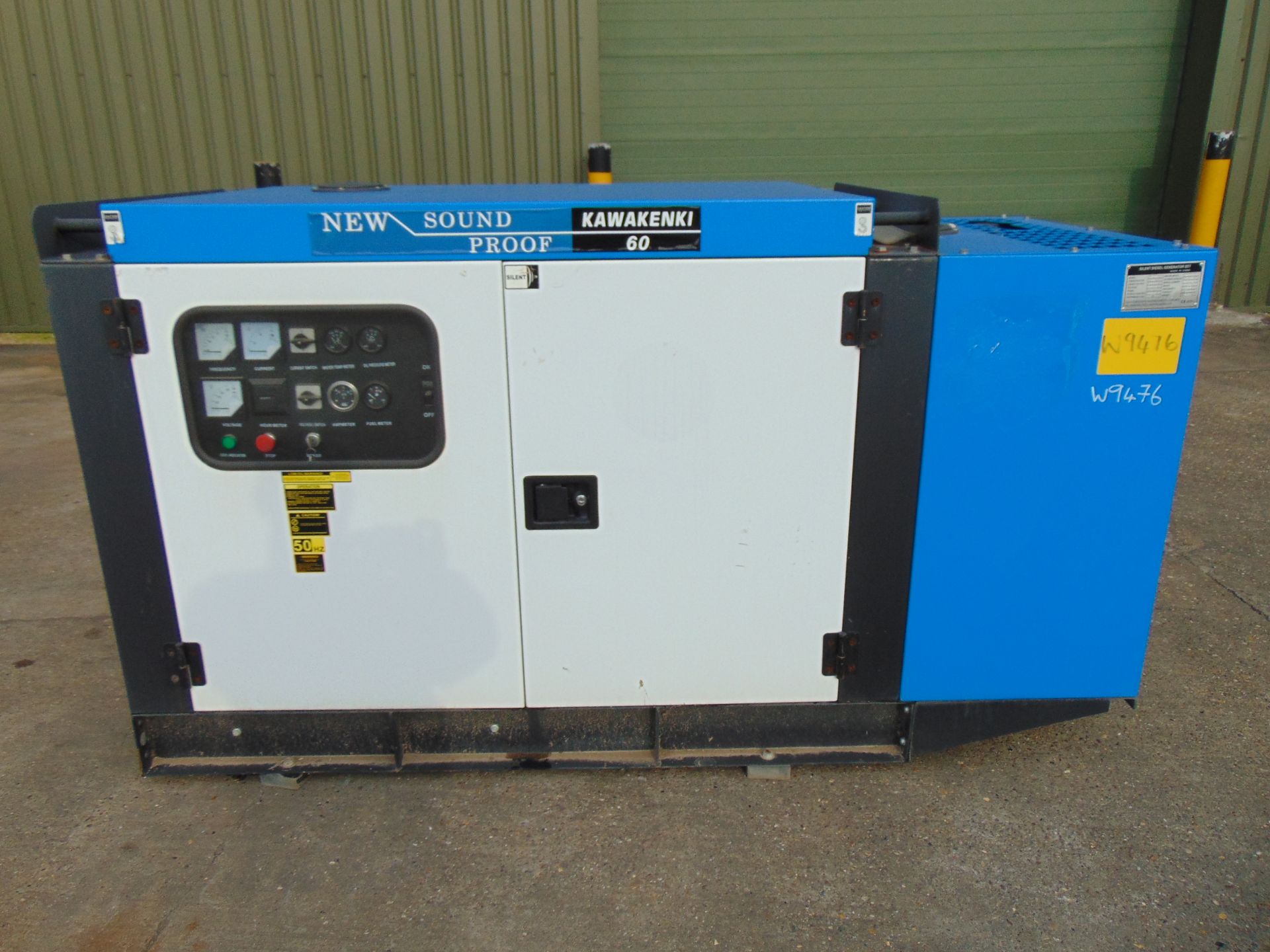 UNISSUED 60 KVA 3 Phase Silent Diesel Generator Set