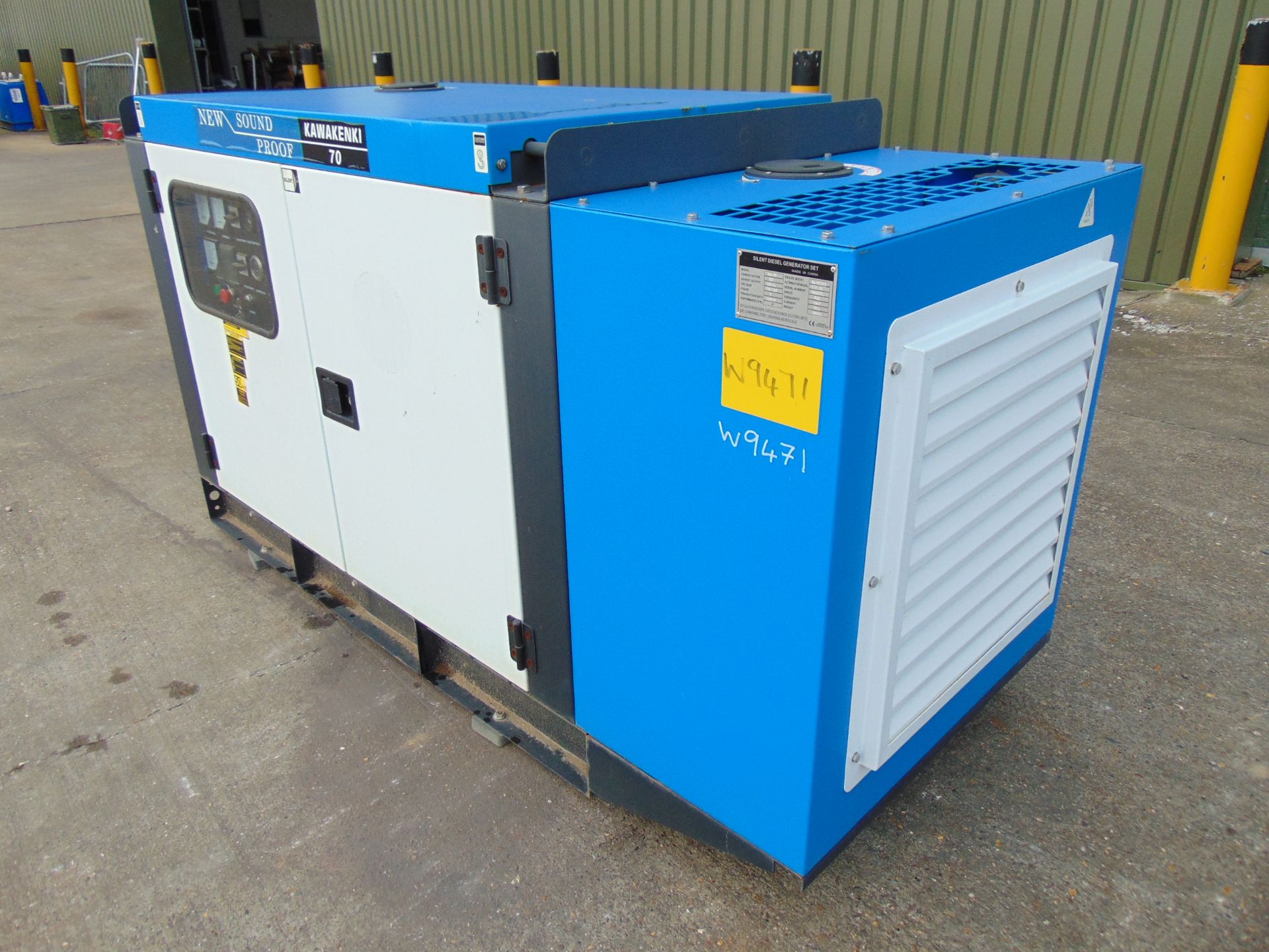 UNISSUED 70 KVA 3 Phase Silent Diesel Generator Set - Image 3 of 13