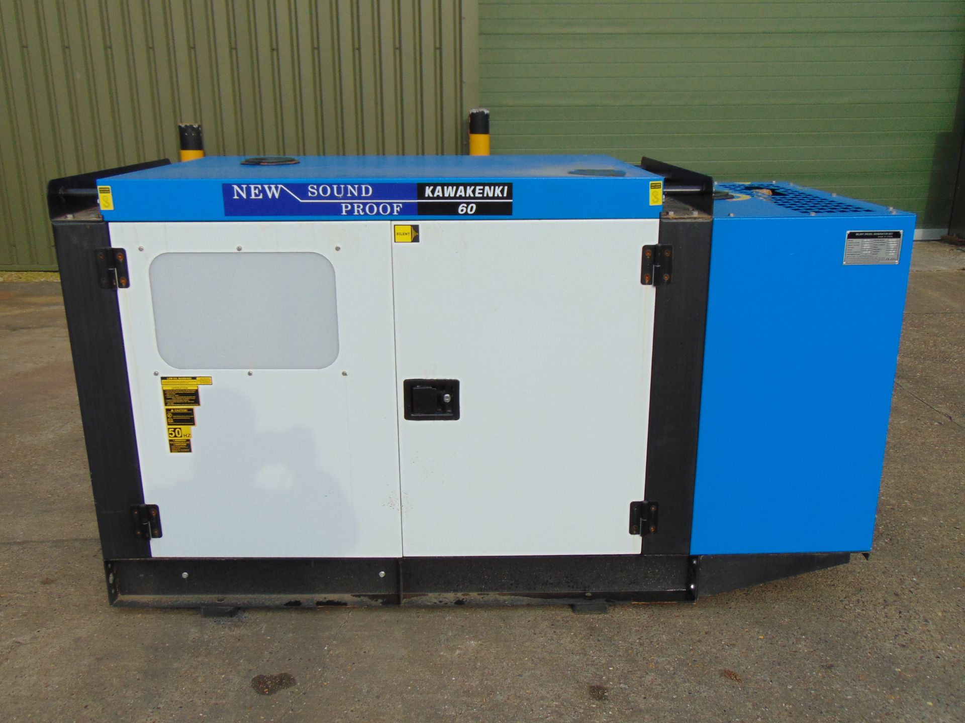 UNISSUED 60 KVA 3 Phase Silent Diesel Generator Set