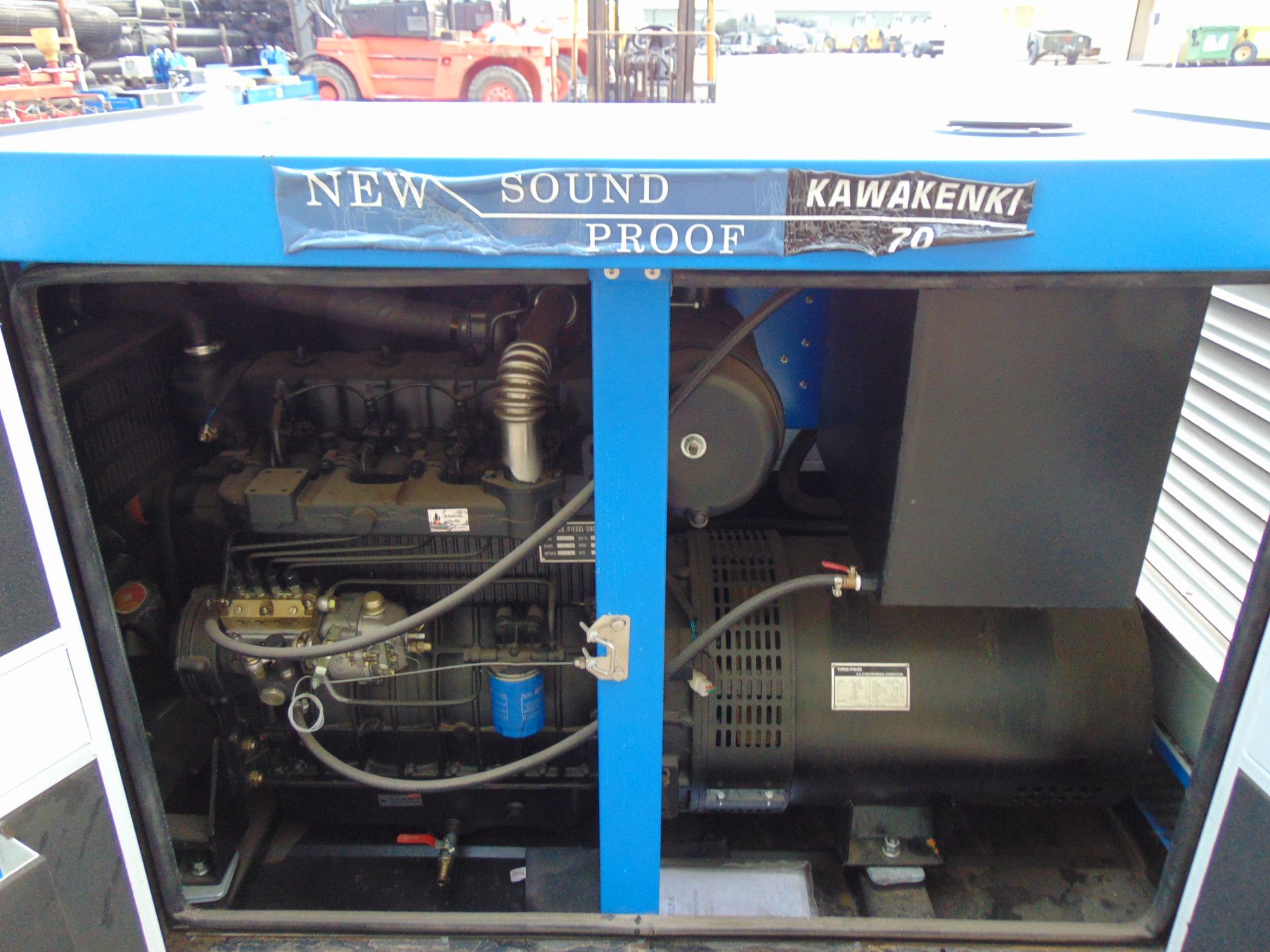 UNISSUED 70 KVA 3 Phase Silent Diesel Generator Set - Image 10 of 13