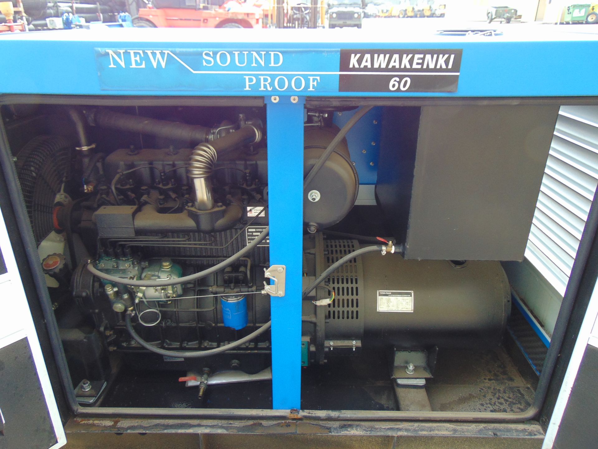 UNISSUED 60 KVA 3 Phase Silent Diesel Generator Set - Image 9 of 12