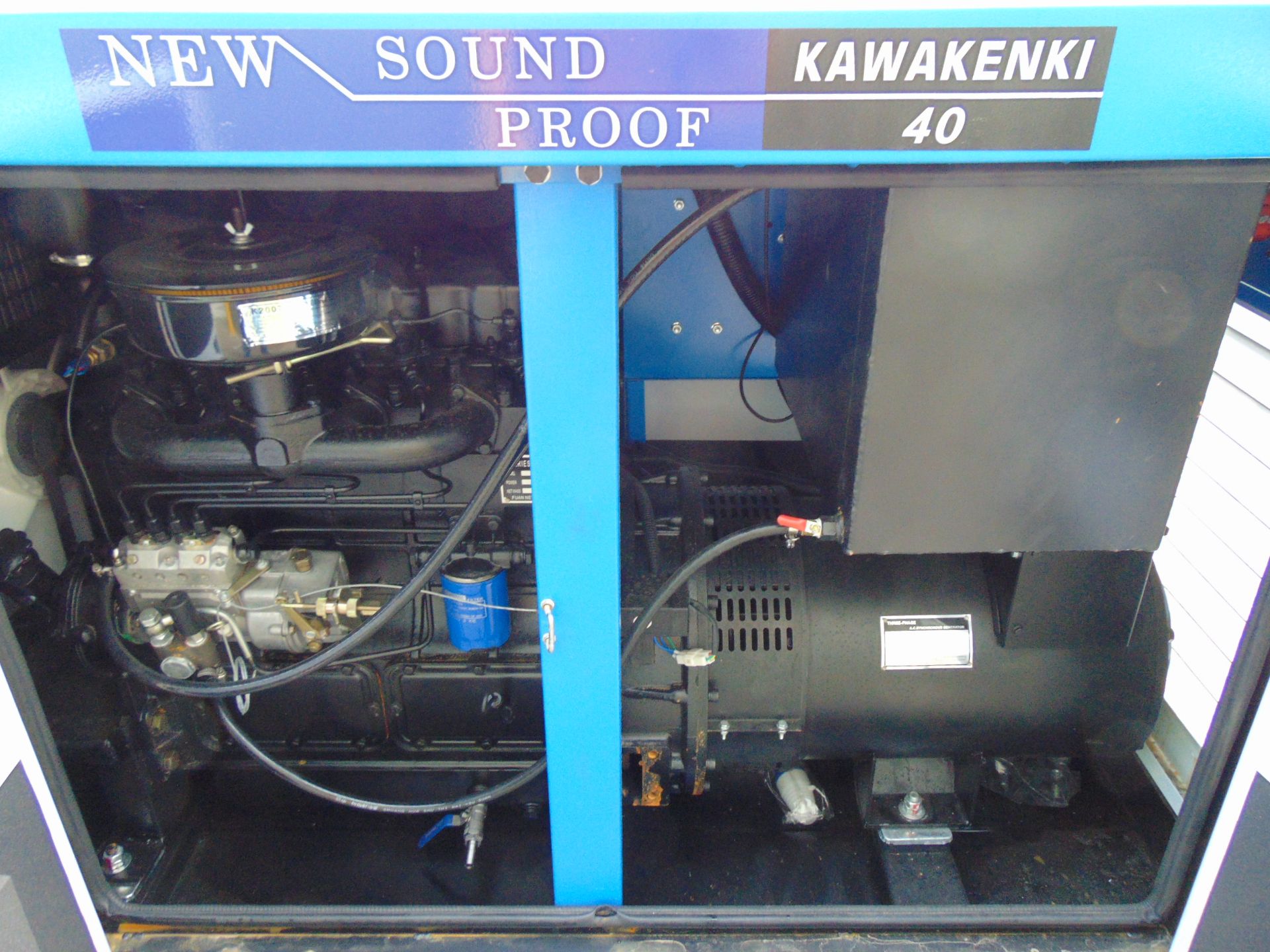 UNISSUED 40 KVA 3 Phase Silent Diesel Generator Set - Image 13 of 16