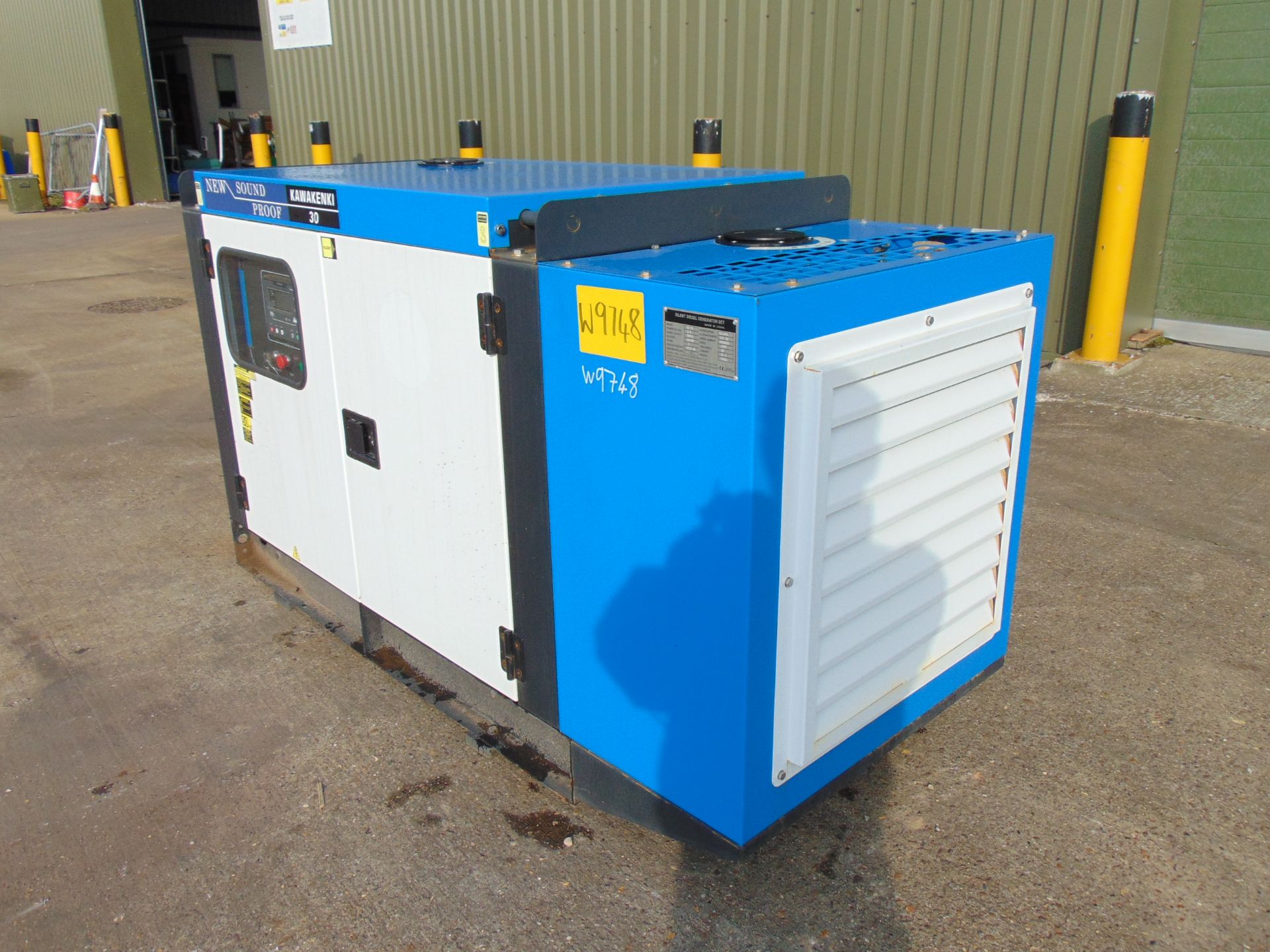 UNISSUED 30 KVA 3 Phase Silent Diesel Generator Set - Image 3 of 13