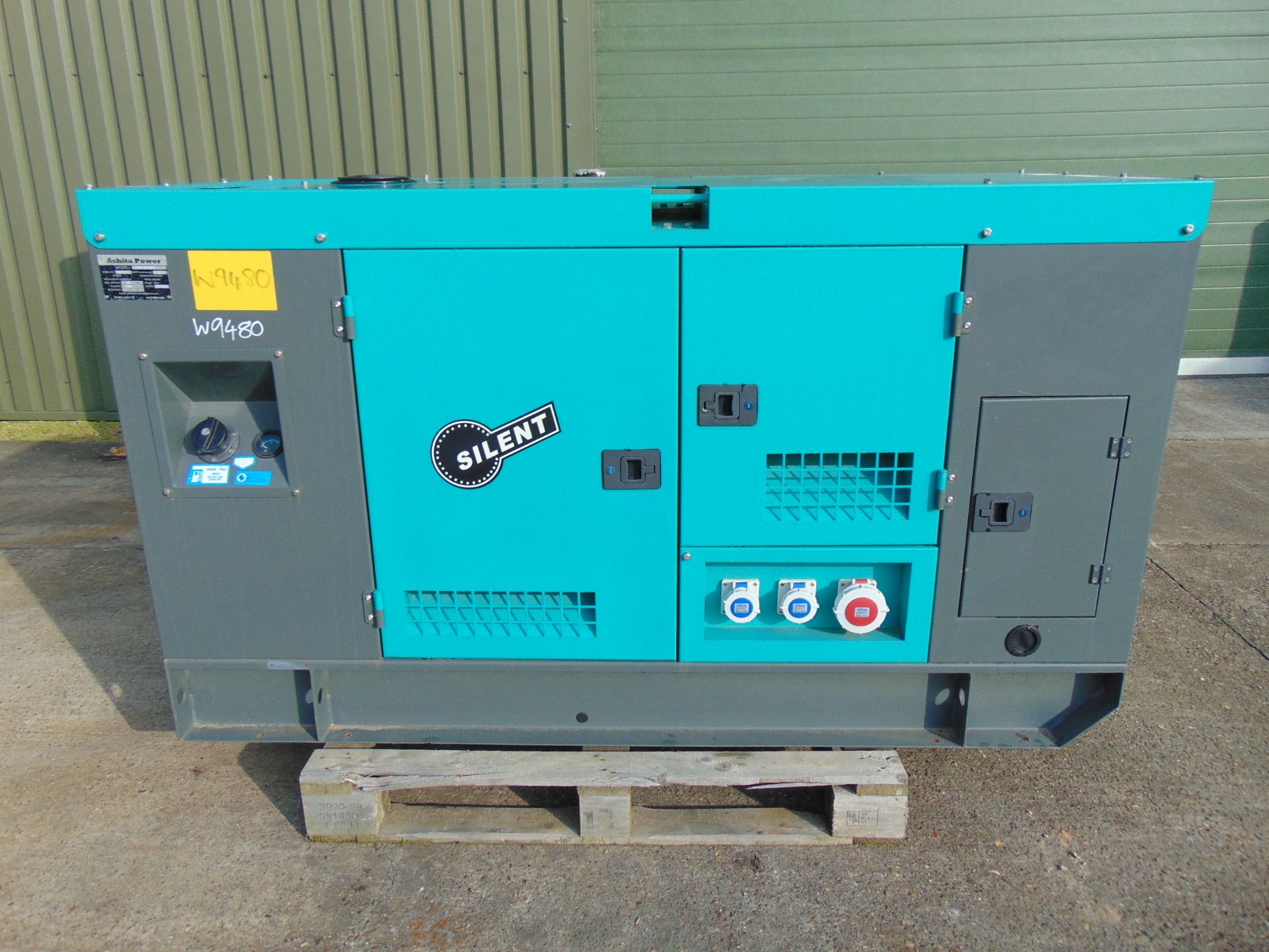 UNISSUED 50 KVA 3 Phase Silent Diesel Generator Set