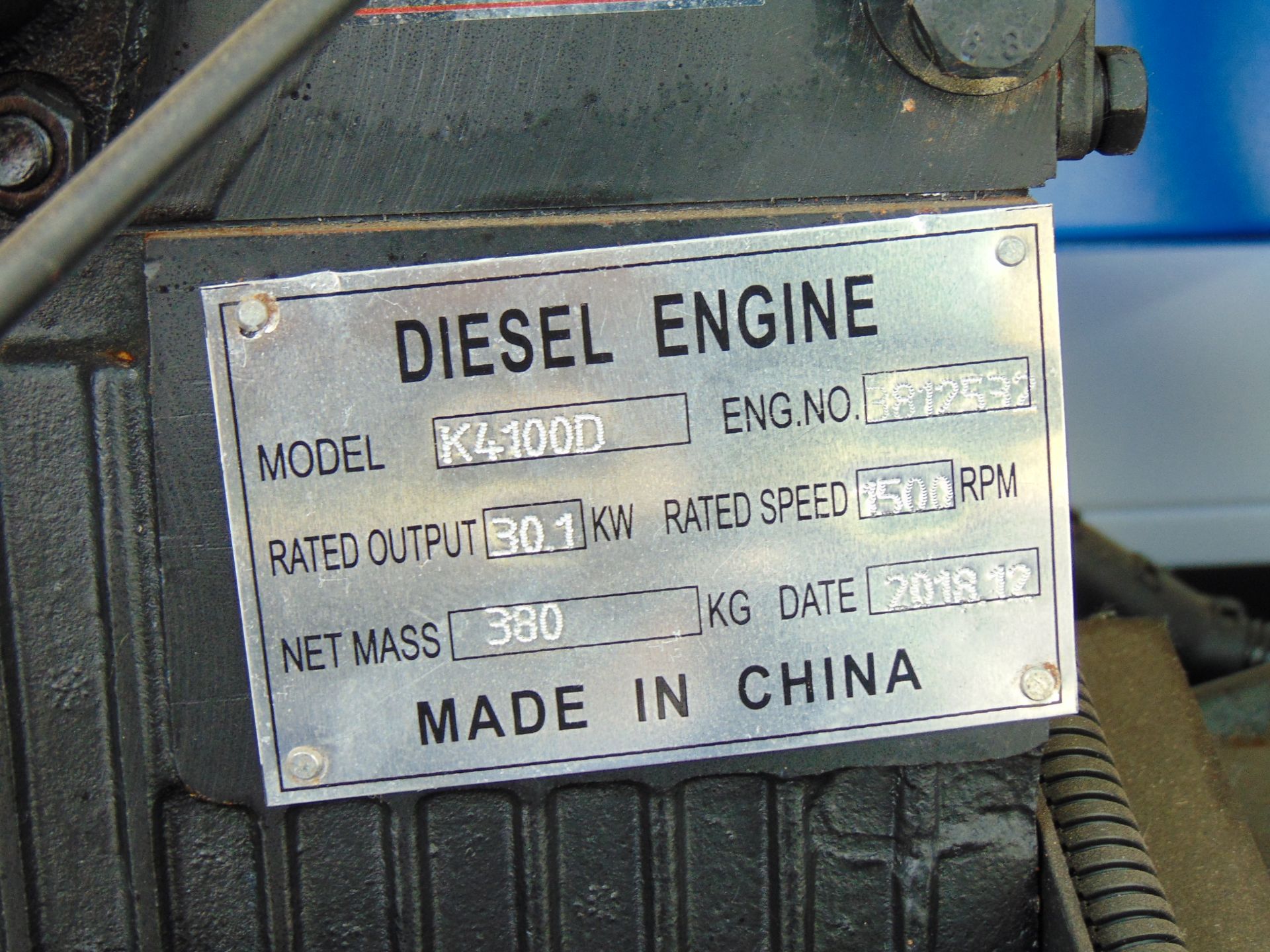 UNISSUED 30 KVA 3 Phase Silent Diesel Generator Set - Image 13 of 14