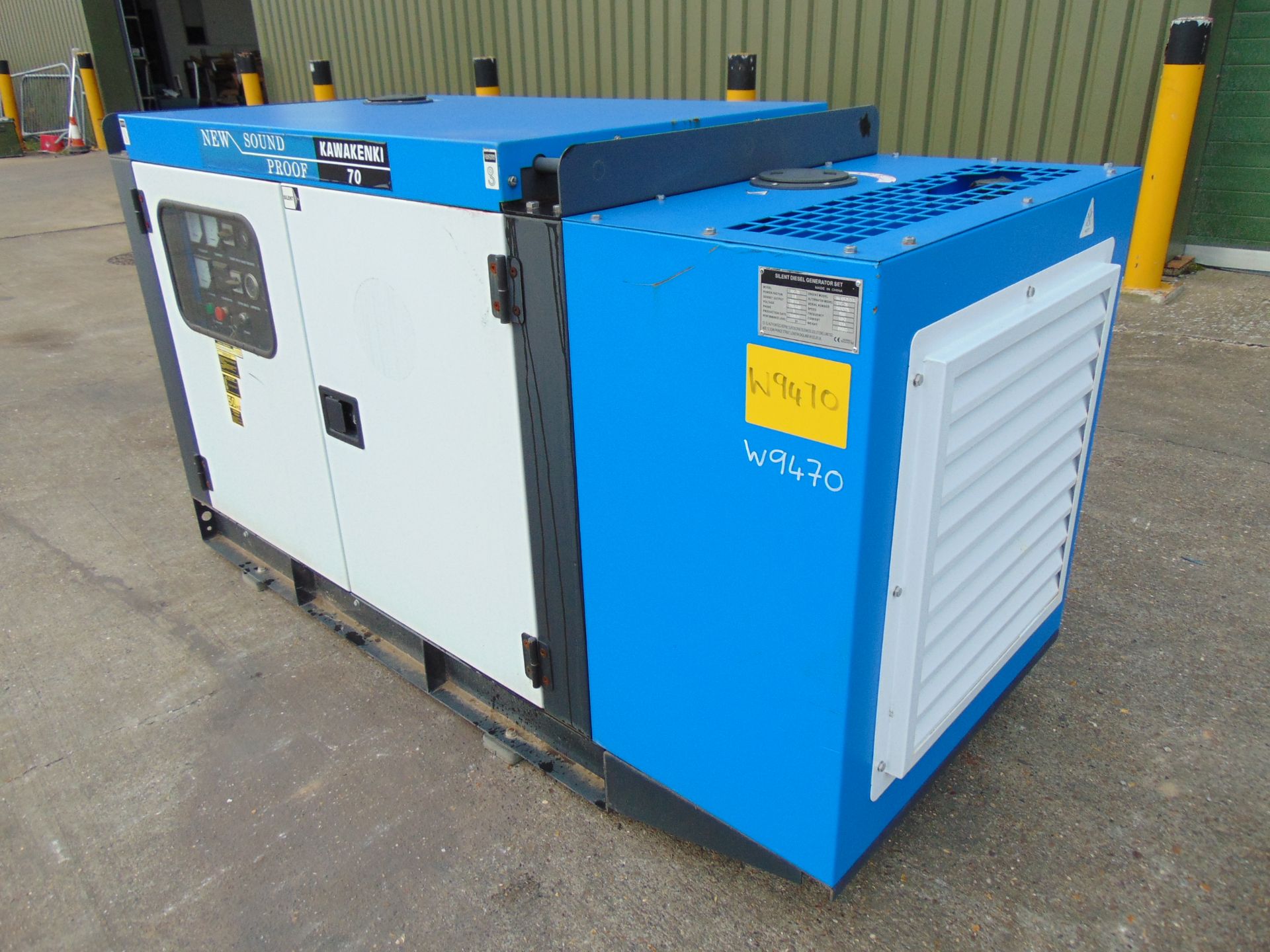 UNISSUED 70 KVA 3 Phase Silent Diesel Generator Set - Image 3 of 13