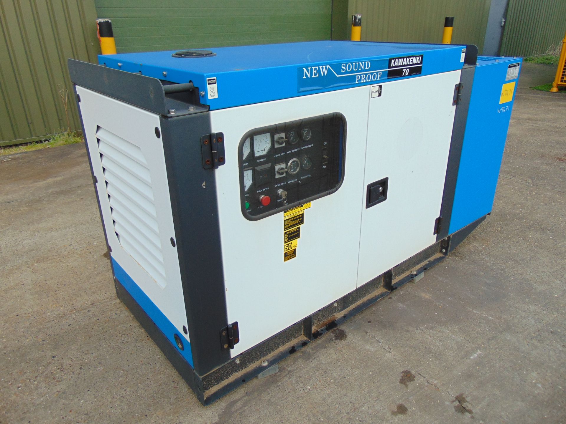 UNISSUED 70 KVA 3 Phase Silent Diesel Generator Set - Image 2 of 13