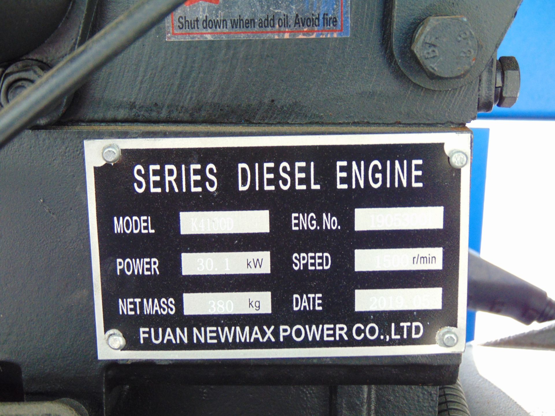 UNISSUED 25 KVA 3 Phase Silent Diesel Generator Set - Image 14 of 15