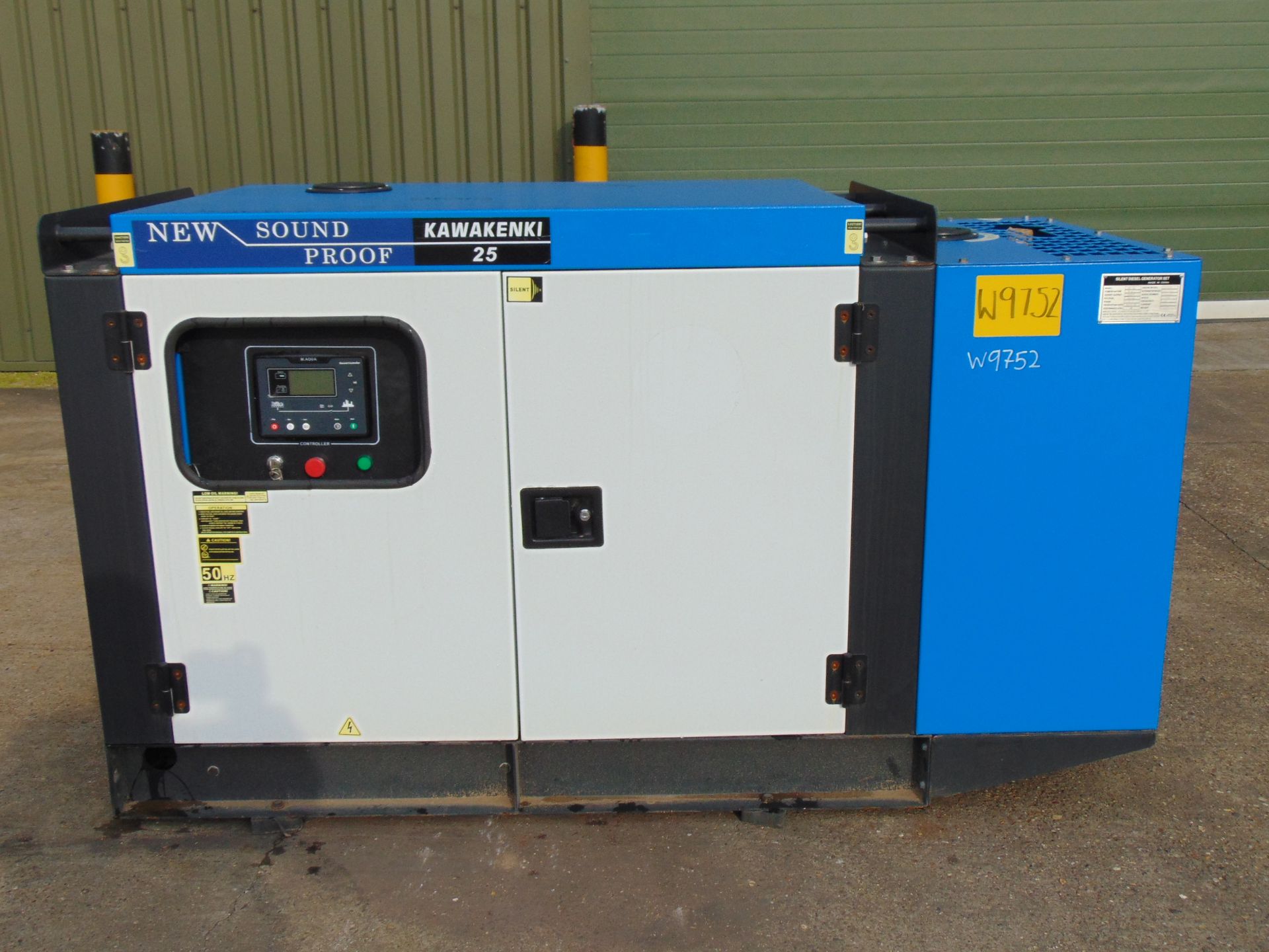 UNISSUED 25 KVA 3 Phase Silent Diesel Generator Set