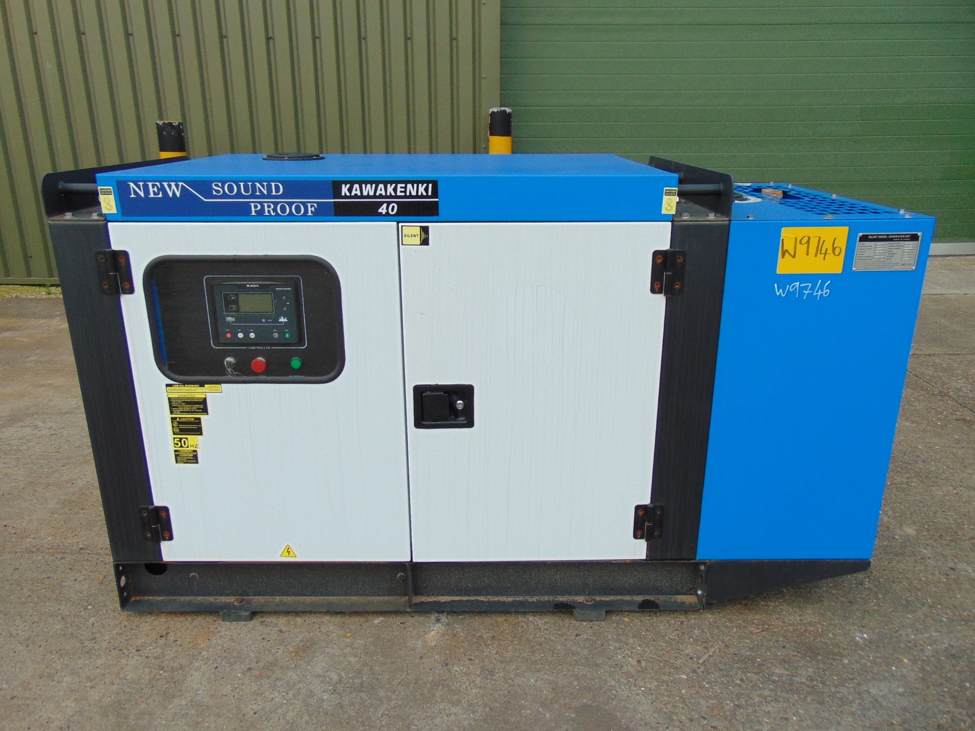 UNISSUED 40 KVA 3 Phase Silent Diesel Generator Set