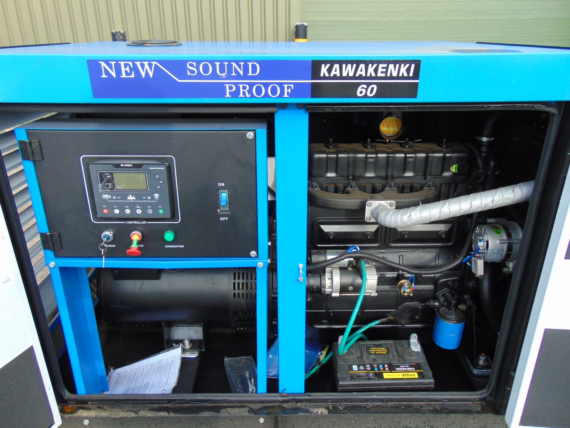 UNISSUED 60 KVA 3 Phase Silent Diesel Generator Set - Image 6 of 15