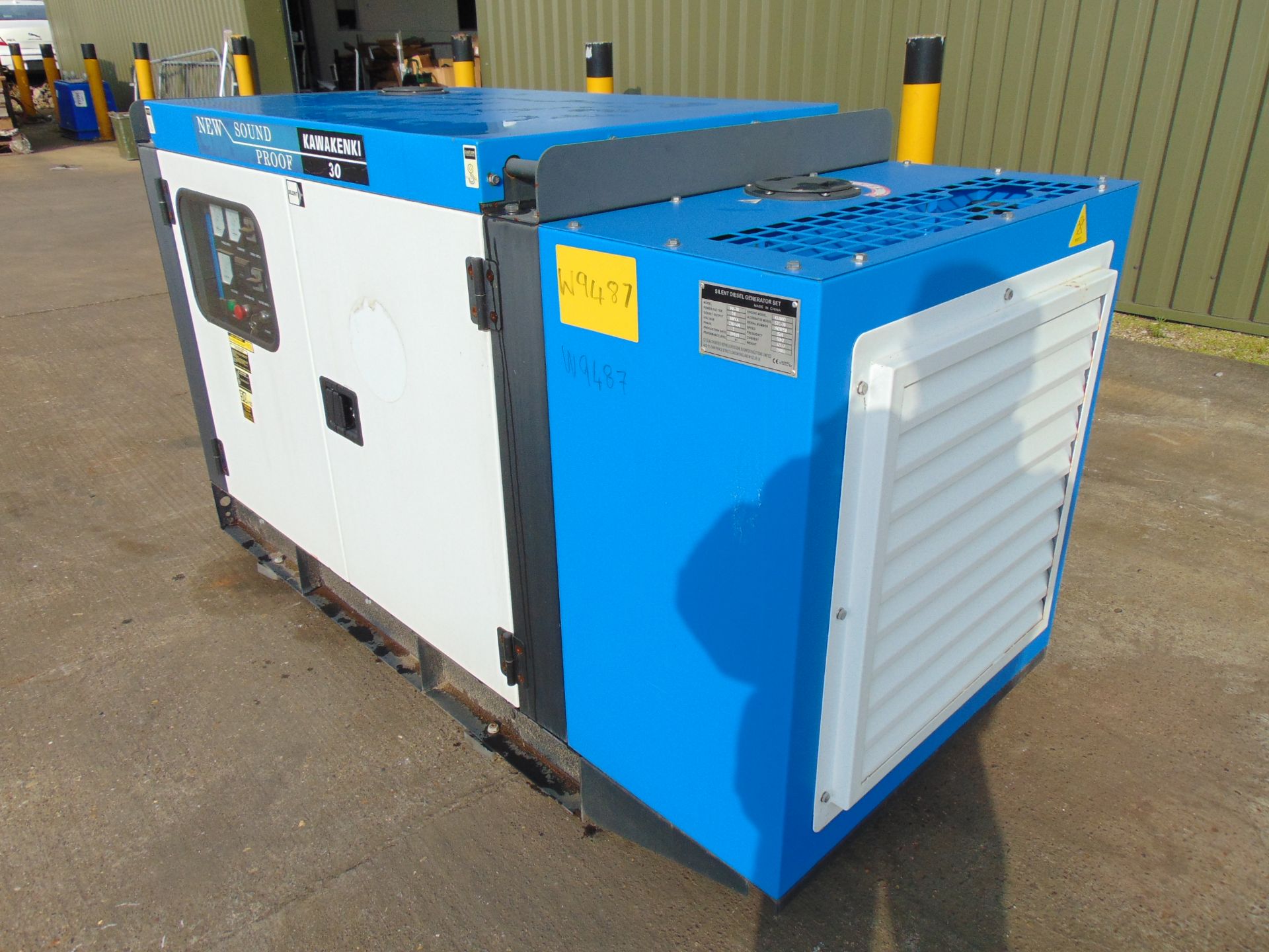 UNISSUED 30 KVA 3 Phase Silent Diesel Generator Set - Image 3 of 14