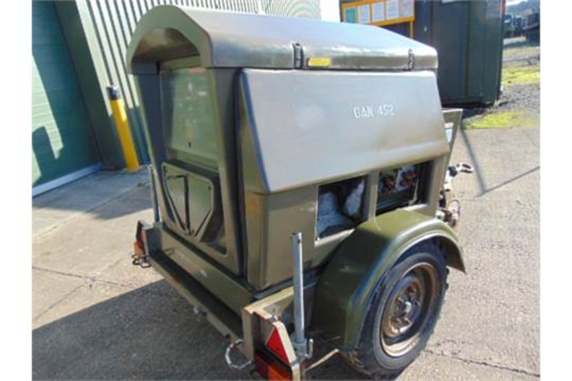 Royal Air Force Trailer Mounted 25 KVA Generator - Image 7 of 16