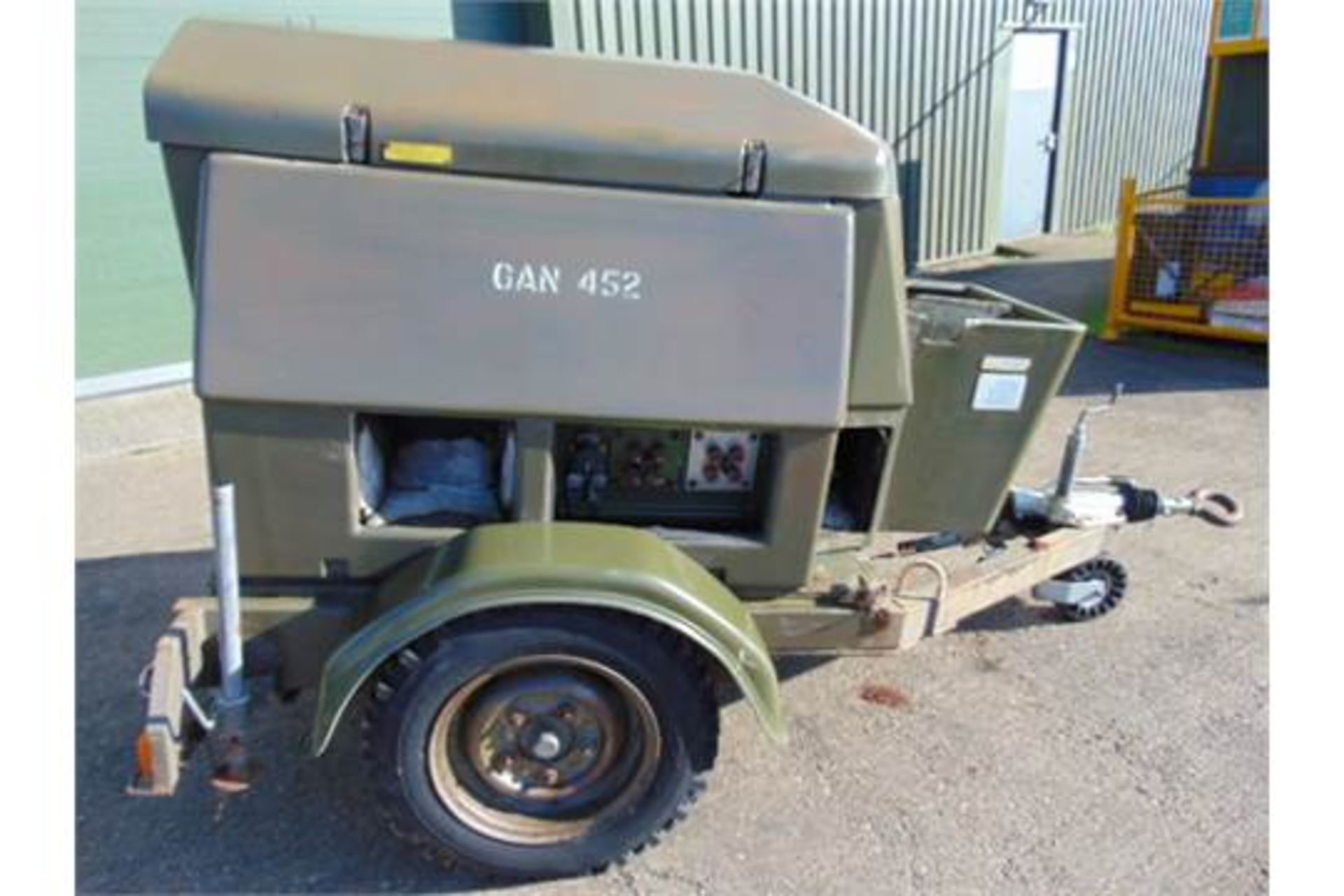 Royal Air Force Trailer Mounted 25 KVA Generator - Image 8 of 16