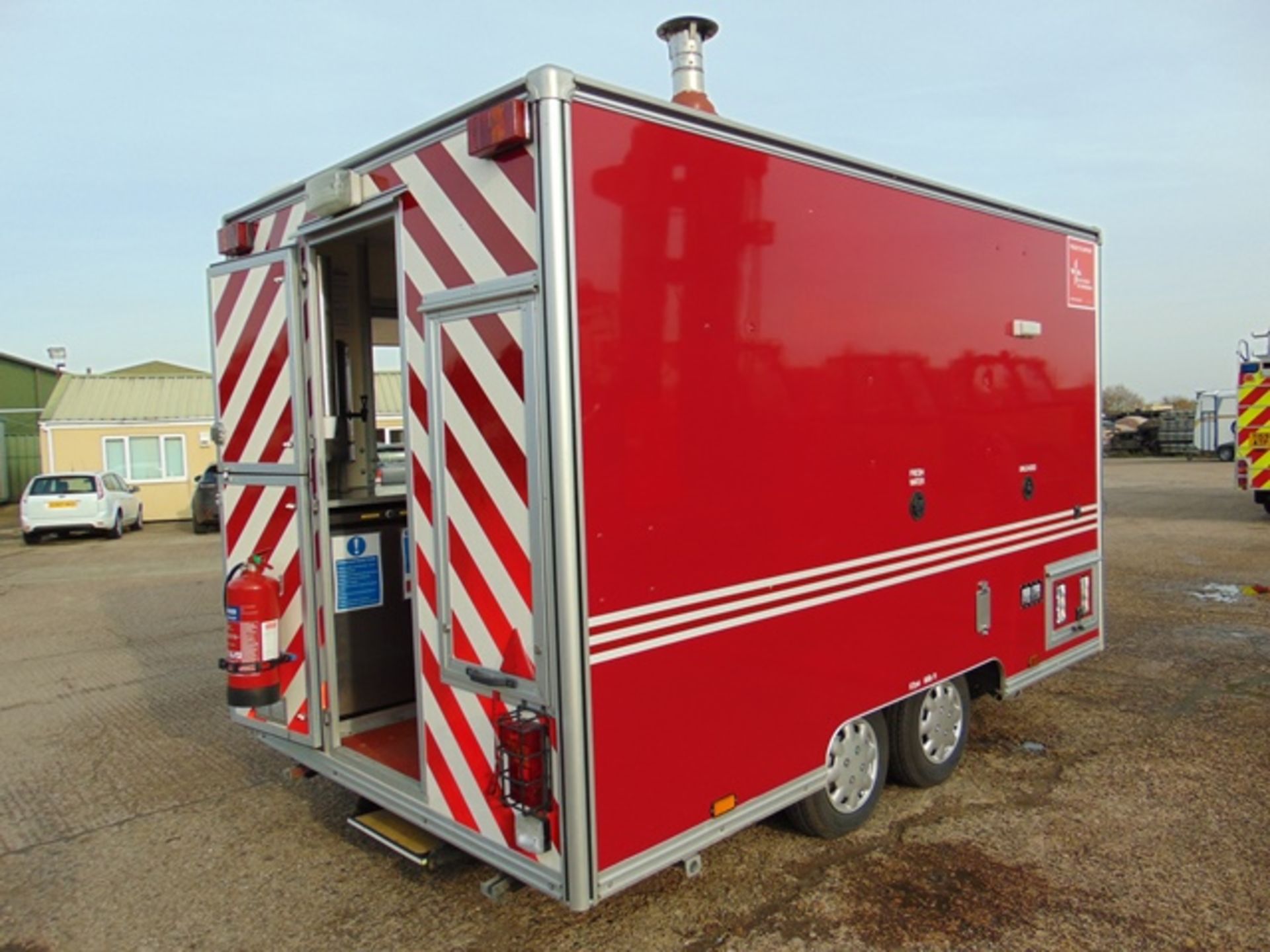 Ex Fire Service 12ft Towability Catering Trailer - Image 6 of 41