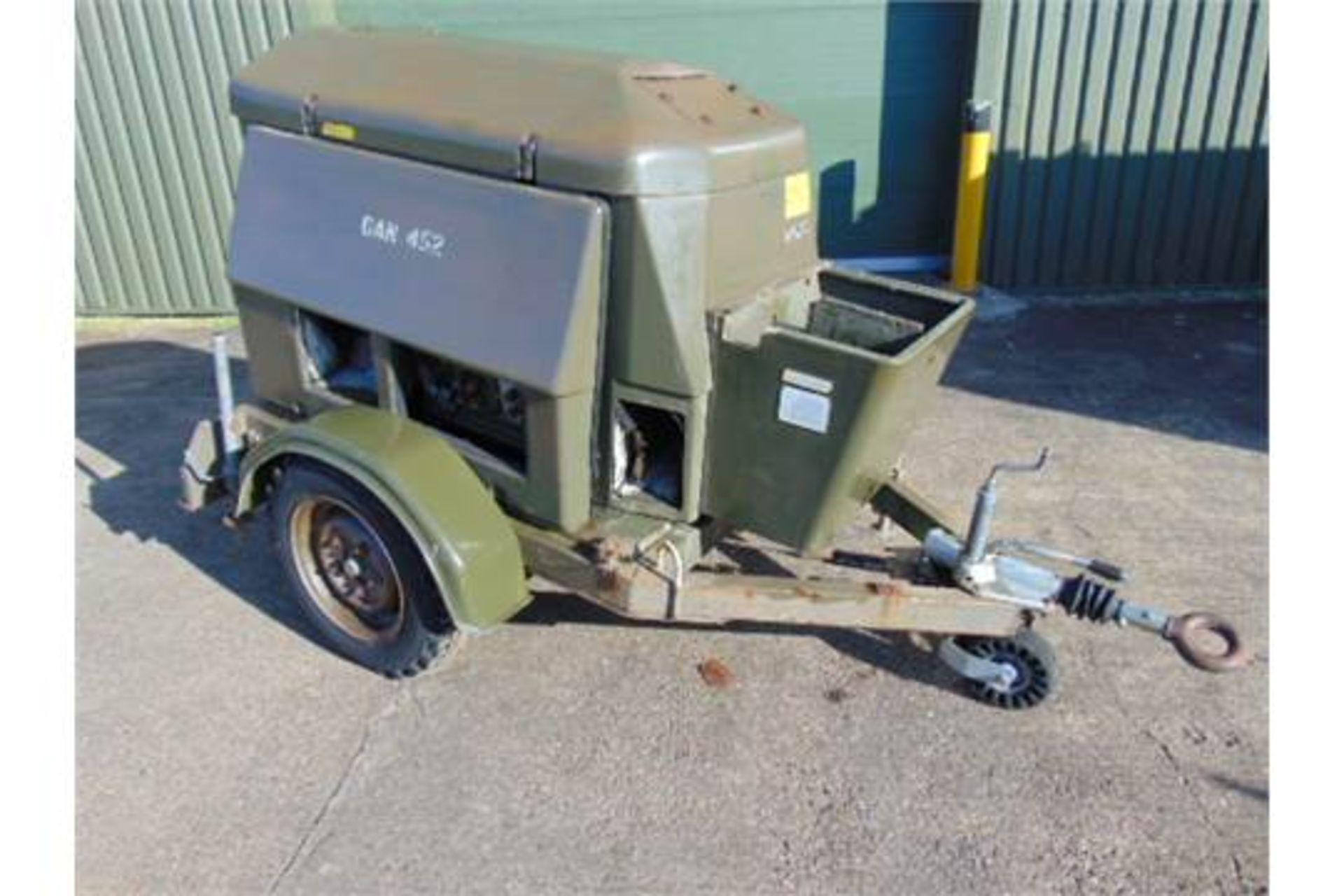 Royal Air Force Trailer Mounted 25 KVA Generator