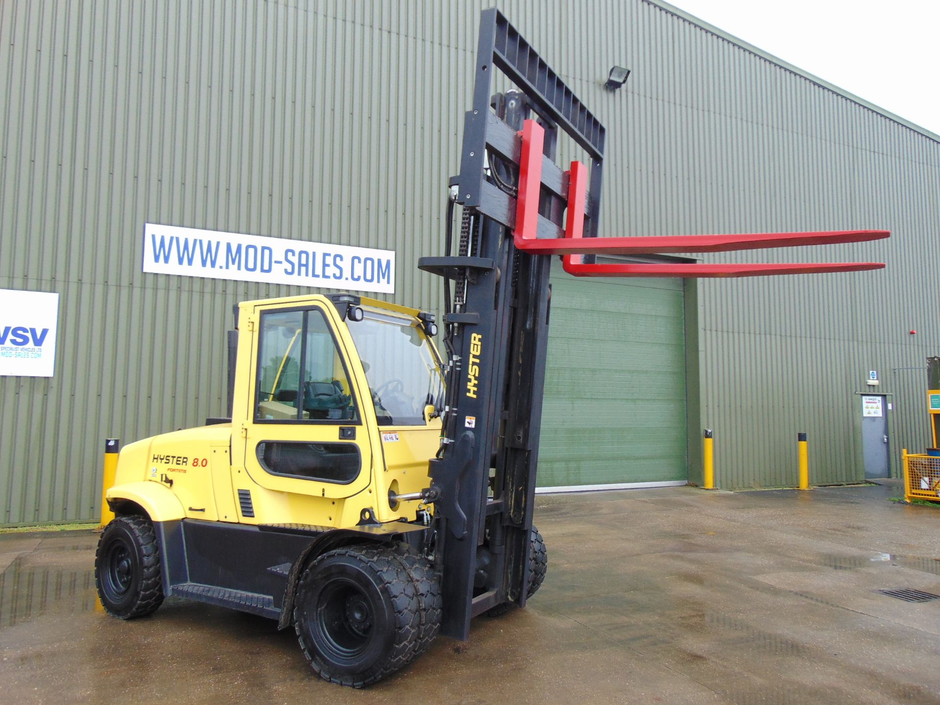 2015 Hyster H8.0 FT6 Forklift ONLY 234 HOURS!!! - Image 12 of 25