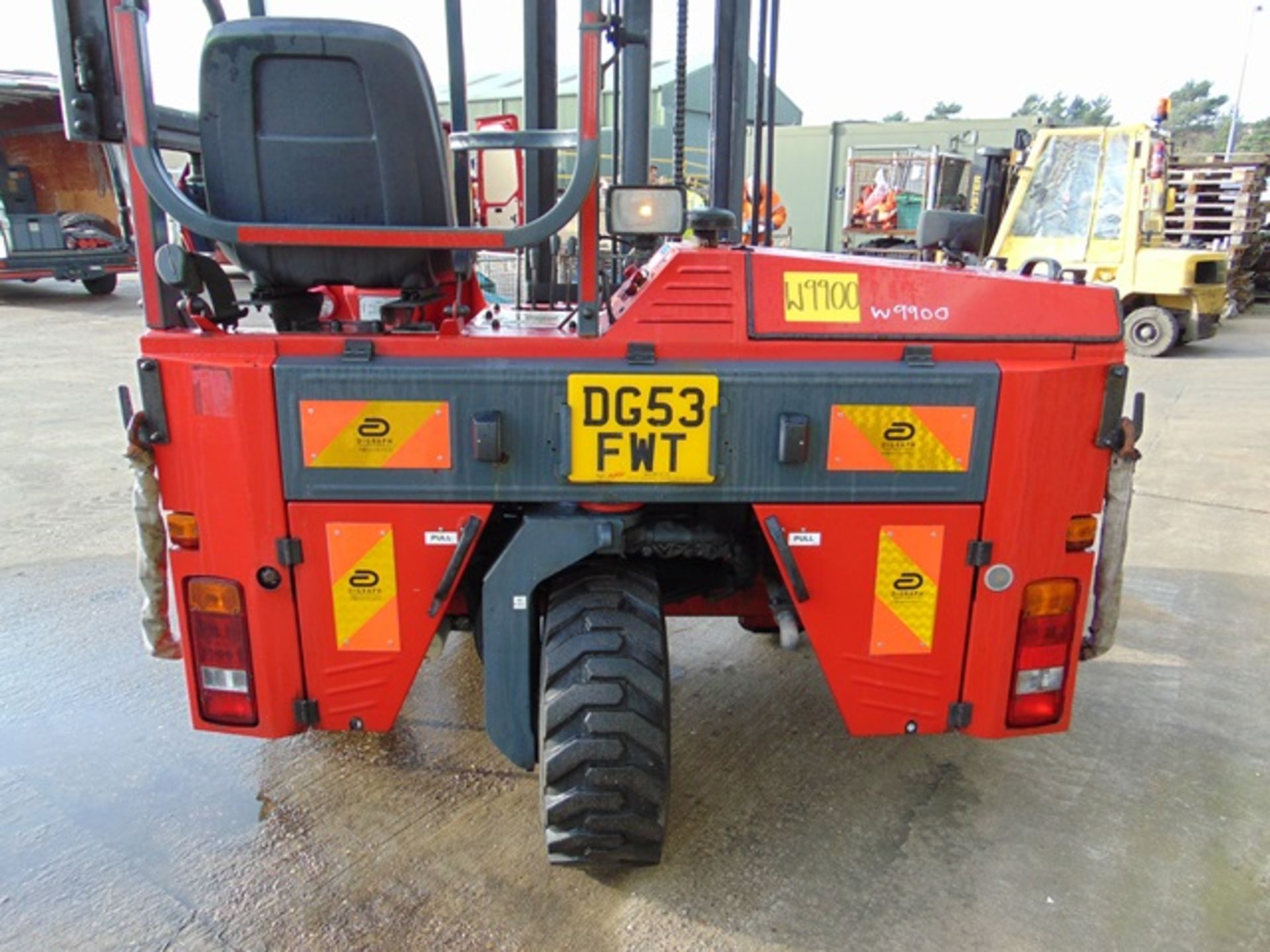 2003 Moffett Mounty M2003 Truck Mounted Forklift complete with Meijer Hydraulic Extension Forks - Image 11 of 20