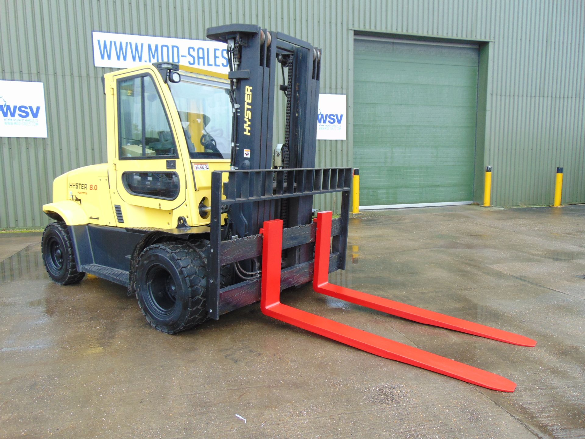 2015 Hyster H8.0 FT6 Forklift ONLY 234 HOURS!!! - Image 2 of 25