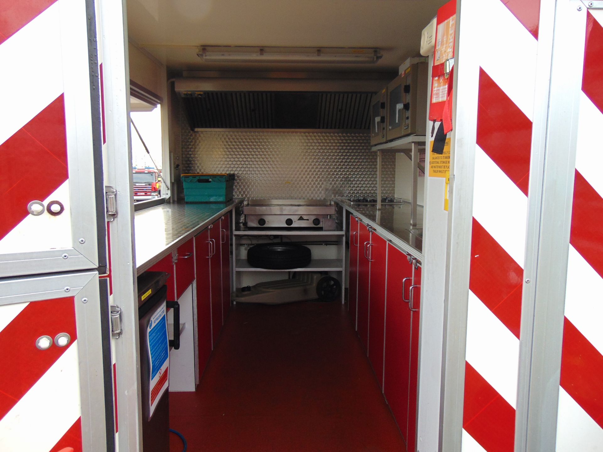 Ex Fire Service 12ft Towability Catering Trailer - Image 9 of 41