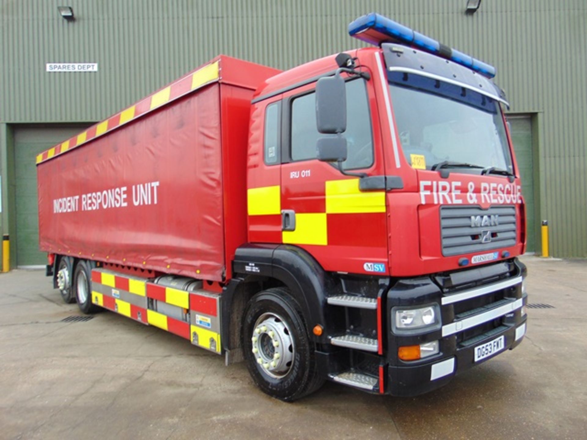 2004 MAN TG-A 6x2 Rear Steer Incident Support Unit ONLY 33,543km!