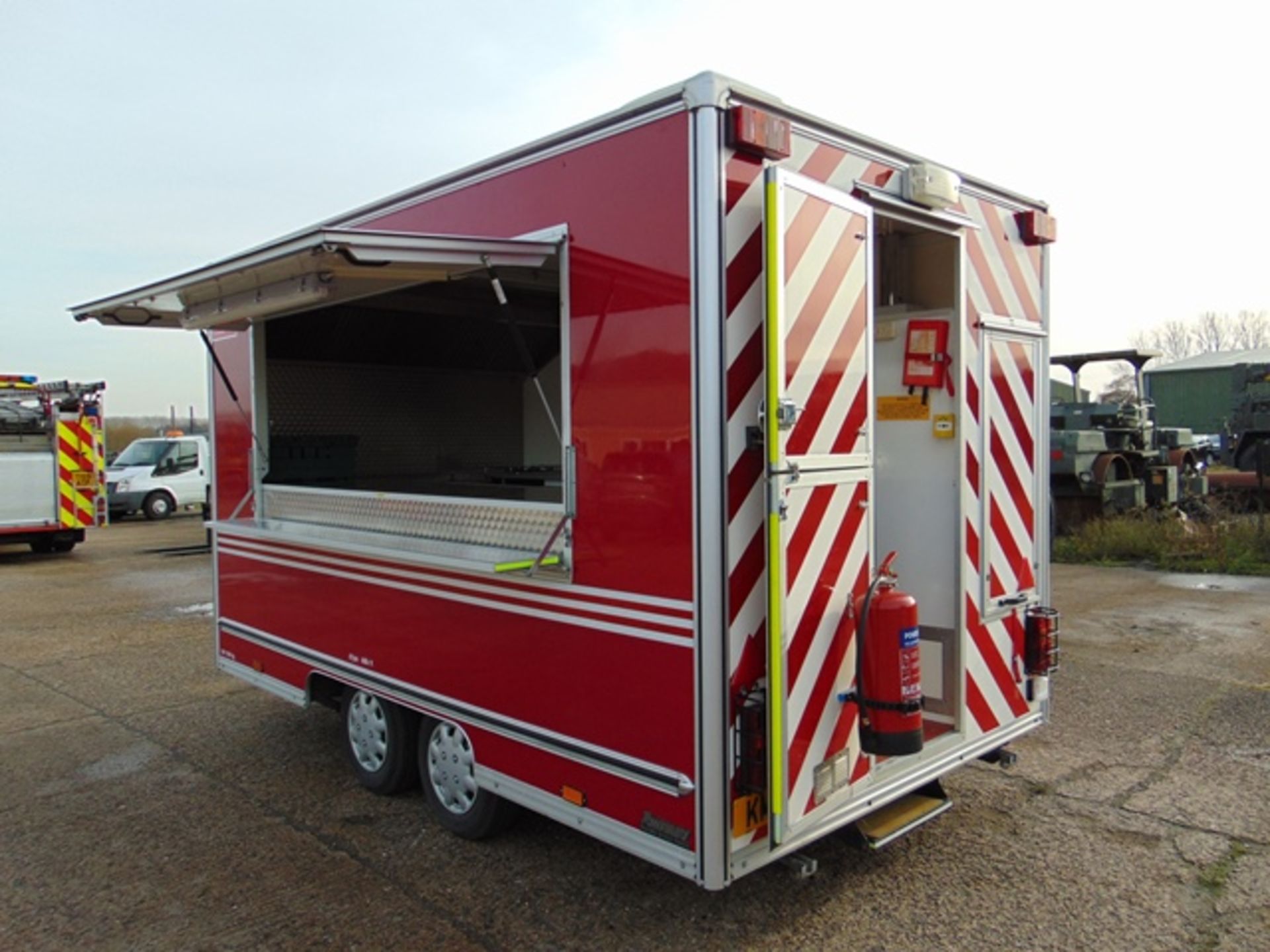 Ex Fire Service 12ft Towability Catering Trailer - Image 4 of 41