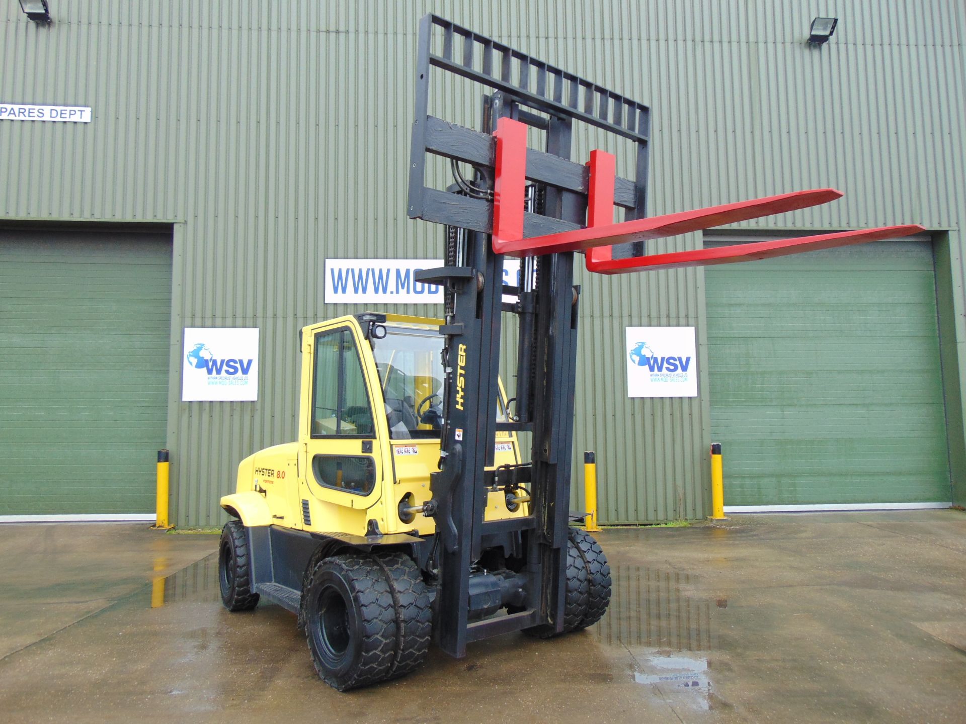 2015 Hyster H8.0 FT6 Forklift ONLY 234 HOURS!!! - Image 13 of 25