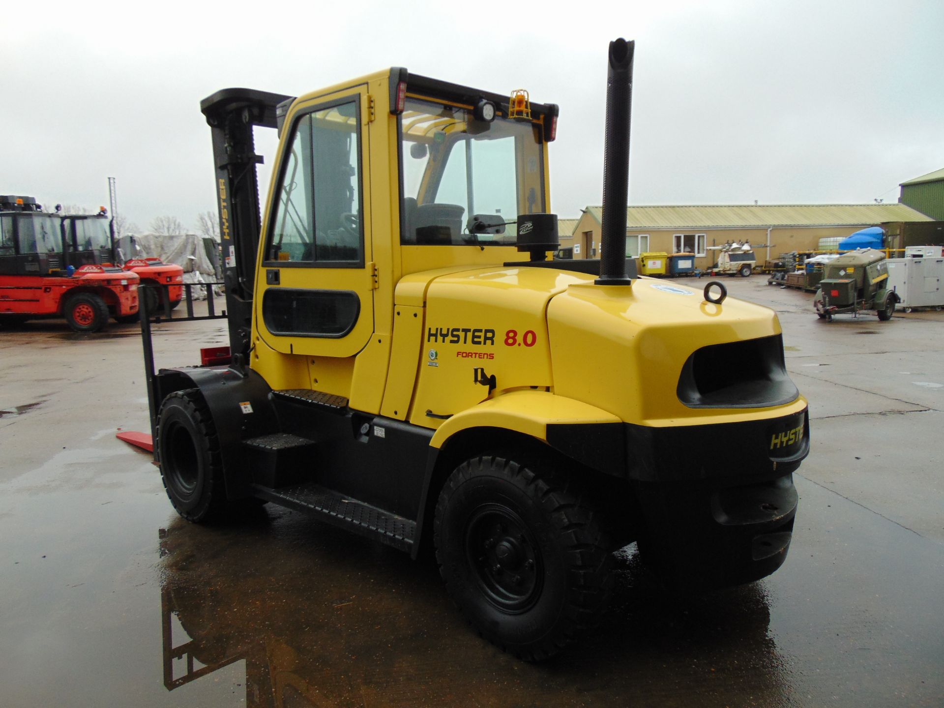 2015 Hyster H8.0 FT6 Forklift ONLY 234 HOURS!!! - Image 9 of 25