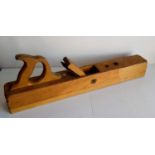 A vintage Schutz Marke wood plane, 60 cm, other Schutz models, spoke planes and other wood shaving