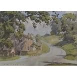 Henry Wilson Bracken (1920-1998), WELL HEAD COTTAGE, NATEBY, watercolour, framed, mounted and