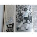 Fulham Football Club match programmes x 3 signed by George Best, Bobby Moore, Les Strong, Peter - Image 4 of 7
