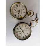 An Edwardian silver cased open-face key-wind pocket watch, by J.G. Graves of Sheffield, lever
