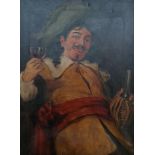 Circle of Ferdinand Roybet (1840-1920) THE CAVALIER, oil on canvas, signed lower right