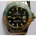 A Rolex Oyster Perpetual GMT-Master, ref. 1675, a stainless steel bracelet watch, serial no. 3030523