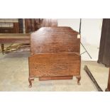 An early 20th Century mahogany single bed by Staples & Co Ltd.