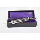 A Mon Charriere Collin Paris hypodermic syringe, early 20th Century The syringe of typical form with