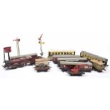 A quantity of Hornby '0' gauge railway items Including a maroon LMS livery no. 6100 (Royal Scot)