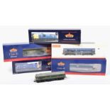 Five boxed diesel locomotives Comprising four Bachmann examples, no. 182 The Royal Naval Reserve