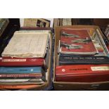 Approximately 40 books relating to motoring To include service manuals for Triumph Herald, Vitess