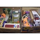 Eighteen boxed diecast vehicles The majority Corgi but including Matchbox and EFE, including Corgi