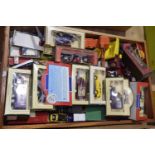 A large quantity of boxed and unboxed diecast vehicles Including several unboxed Matchbox