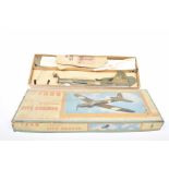 A Frog monoplane dive bomber, low wing monoplant kit In it's original box.