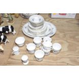 A Shelley 'Chelsea' pattern part tea and dinner service To include seven teacups, breakfast cup,